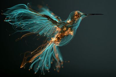 Neon Synapse: A Bioluminescent Journey