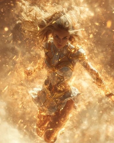 Solar-Flare Avenger: Unleashing Sun's Fury