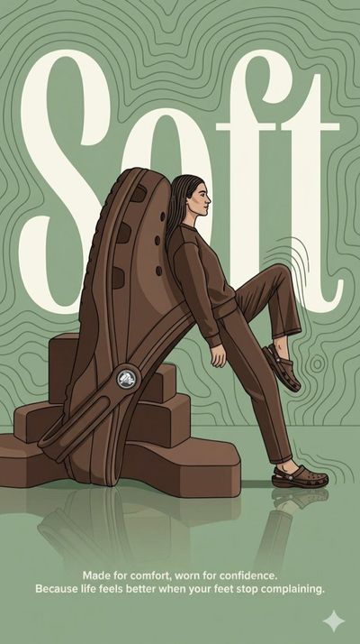 Sculptural Comfort in High-Fashion