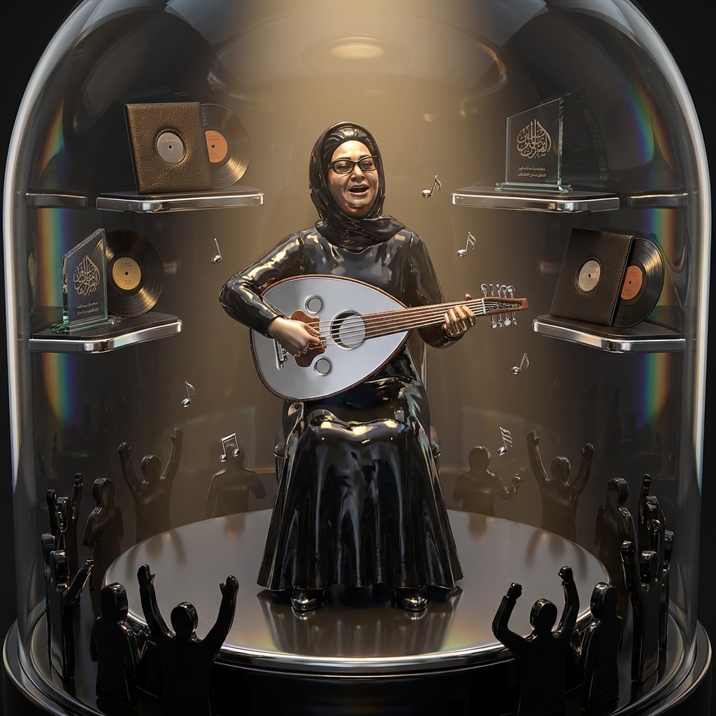Musical Icon in a 3D Tribute