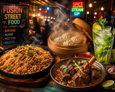 A Flavor Explosion Under The Market Lights