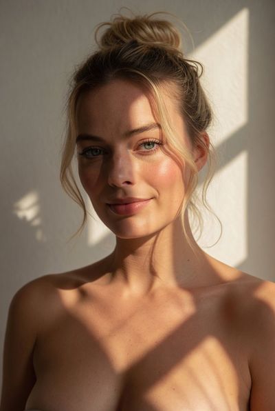 Whispers of Light: Margot in Natural Elegance