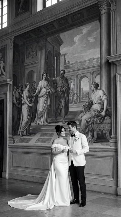 Timeless Elegance: A Wedding in Monochrome