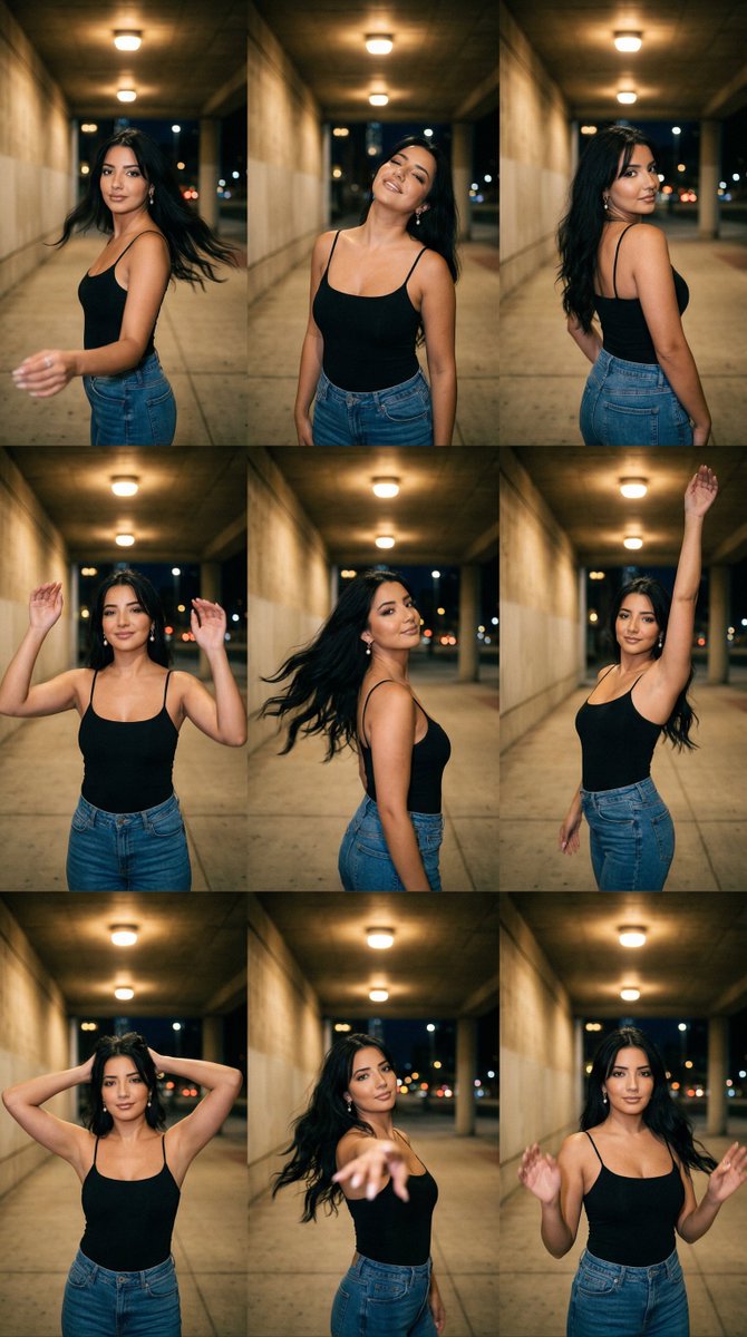 Motion Portraits in an Urban Underpass