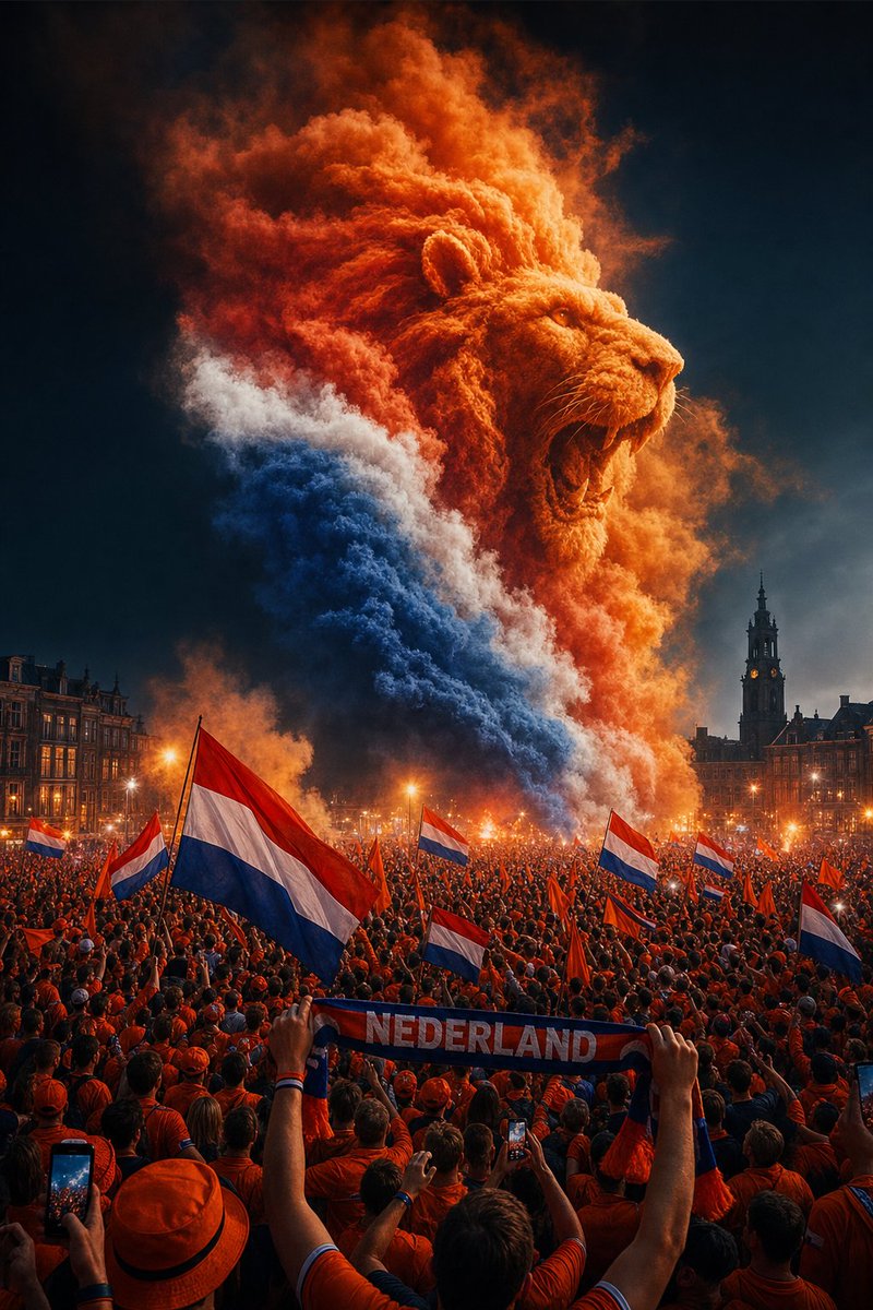 Colossal smoke eagle rises above celebrating Brazilian fans