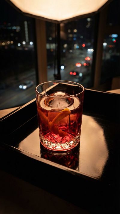 Negroni Perfection: A Glimpse of Elegance