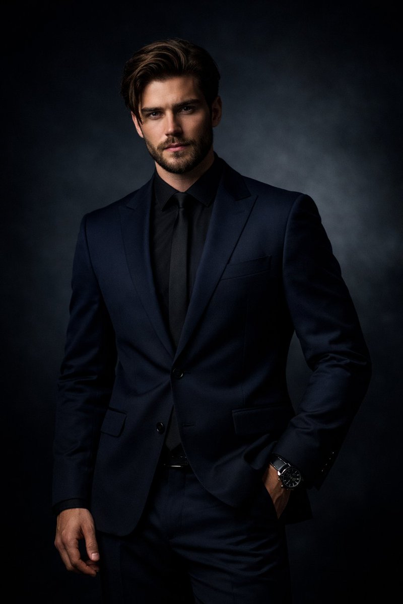 Elegance in Focus: The Modern Man's Portrait