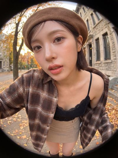 K-pop Idol Through a Fisheye Lens: Pure Desire & Bold Fashion