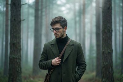 Misty Wanderings in the Pine Forest