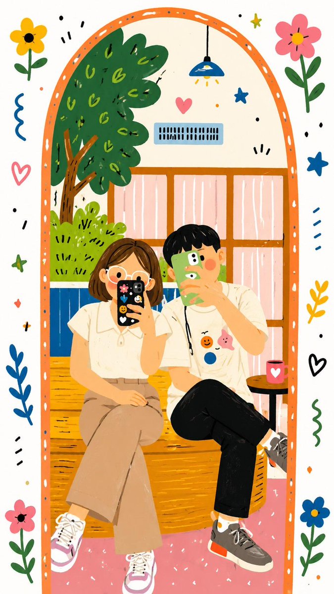Whimsical Folk Doodles Come to Life