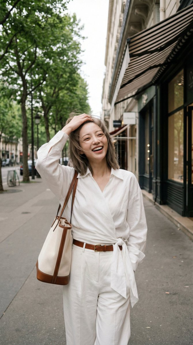 A Bold Summer Statement: All-White and Unapologetic