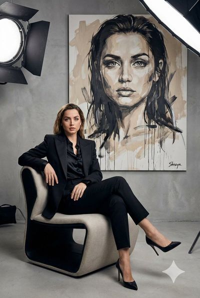 Quiet Strength in Black Elegance