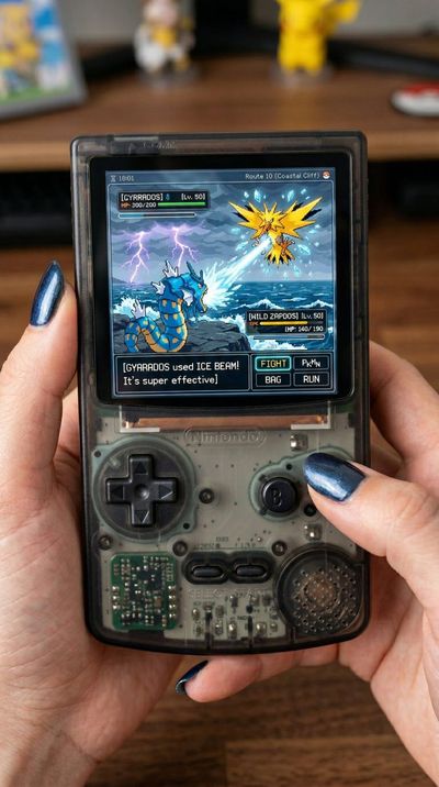 Retro Meets Future: A Nano Banana with a Gameboy Twist