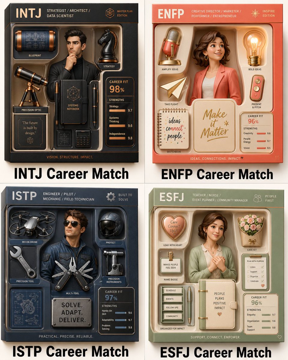 Luxury 3D Career Starter Packs for Iconic Personalities