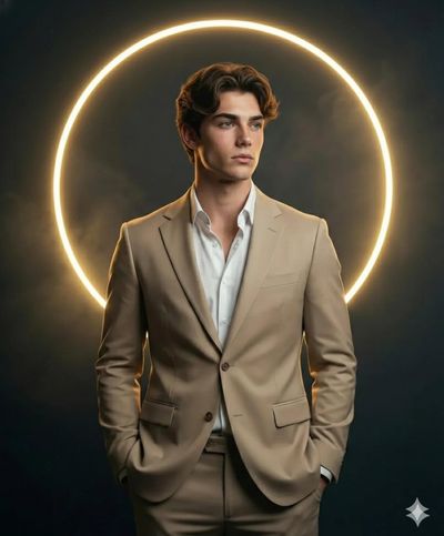 Radiant Elegance: A Cinematic Portrait