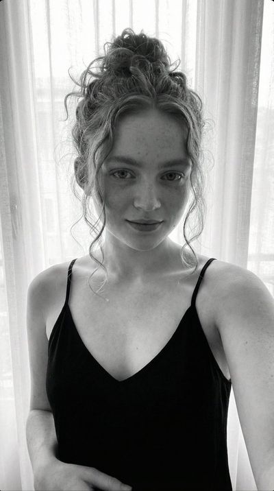Serene Self-Portrait: A Monochrome Moment
