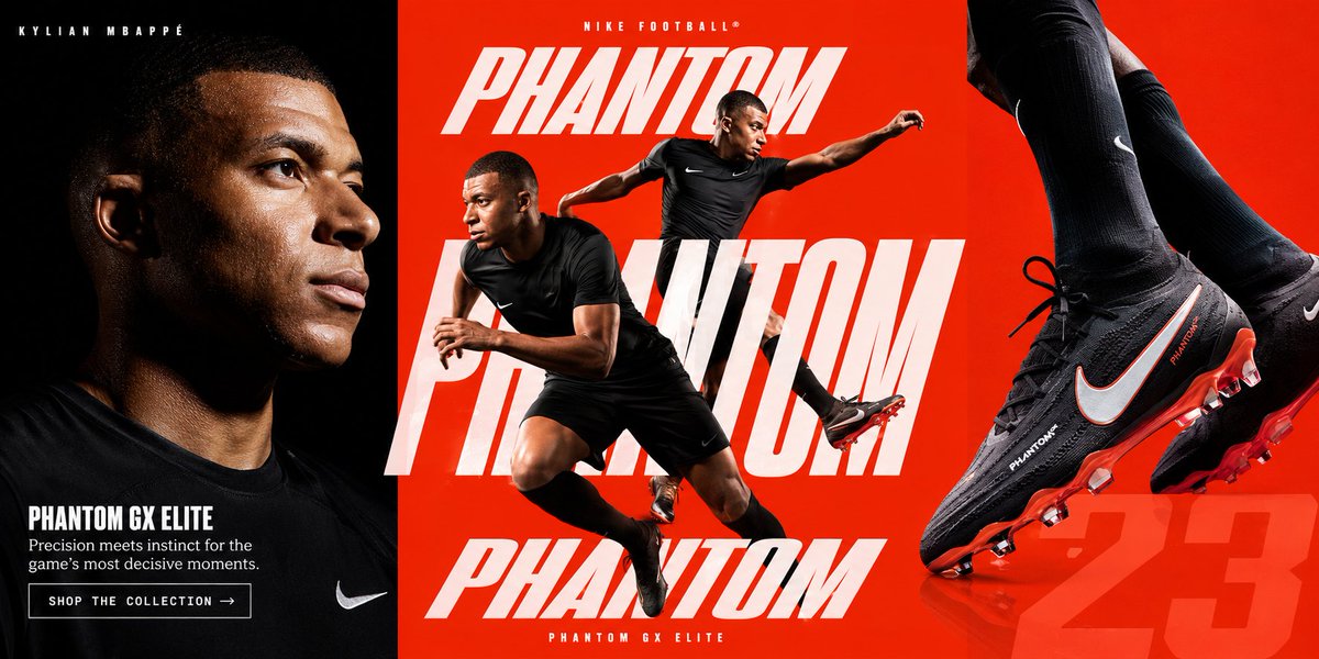Precision and Power: Nike's Kylian Mbappé Triptych