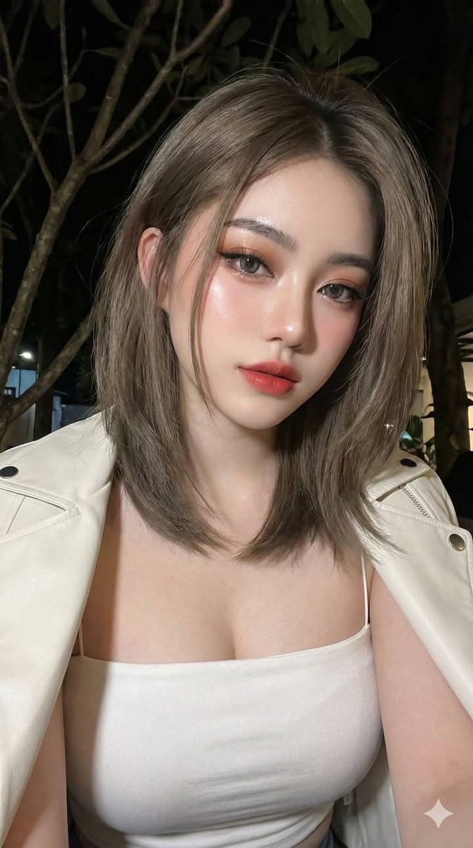 Flawless Elegance in a Cinematic Selfie