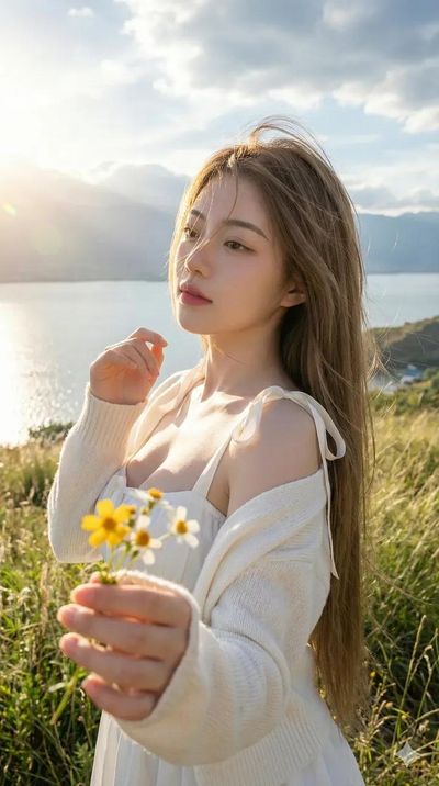 Radiant Serenity in Nature's Embrace