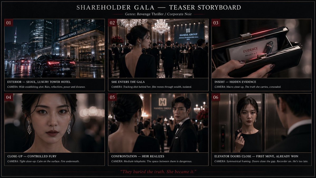 15-Second AI Storyboard System for Cinematic Video Generation