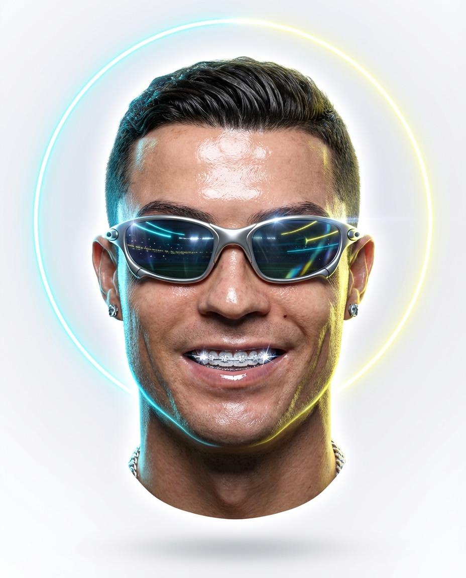 Futuristic Cyberpunk Glow: Ultra-Realistic Portrait