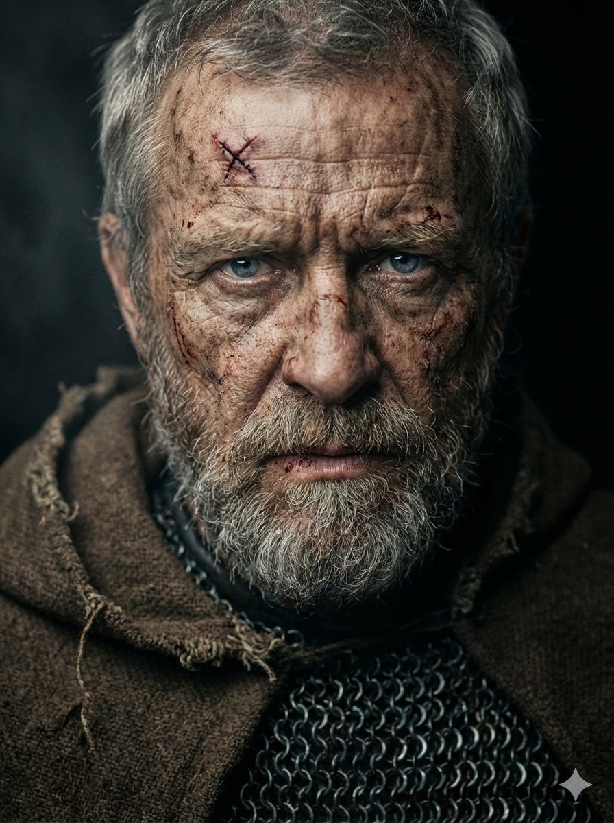 A Warrior's Gaze: The Weight of Battle