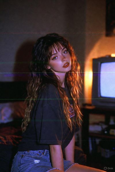 Nostalgic Nightscapes: A VHS Reverie