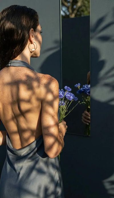 Elegance in Shadows: A Moment of Poetic Realism