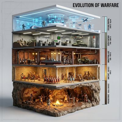 Chronicles of War: A Towering Timeline of Evolution