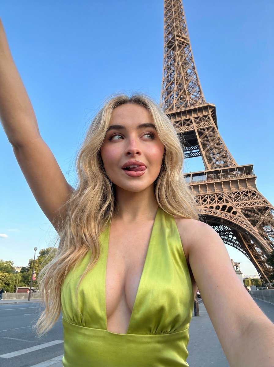 Glamour Meets Paris: A Star-Studded Trio