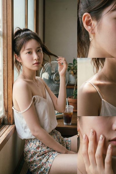 Summer Dreams: A Japanese Portrait Diptych