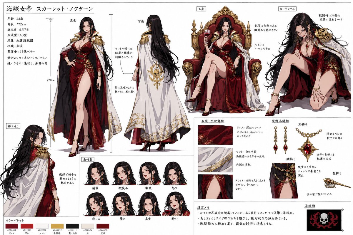 Pirate Empress: A Fusion of Elegance and Daring