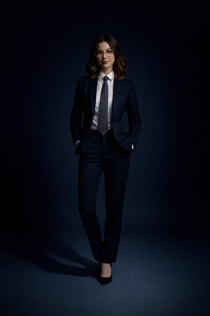 Sleek Business Elegance in Cinematic Style