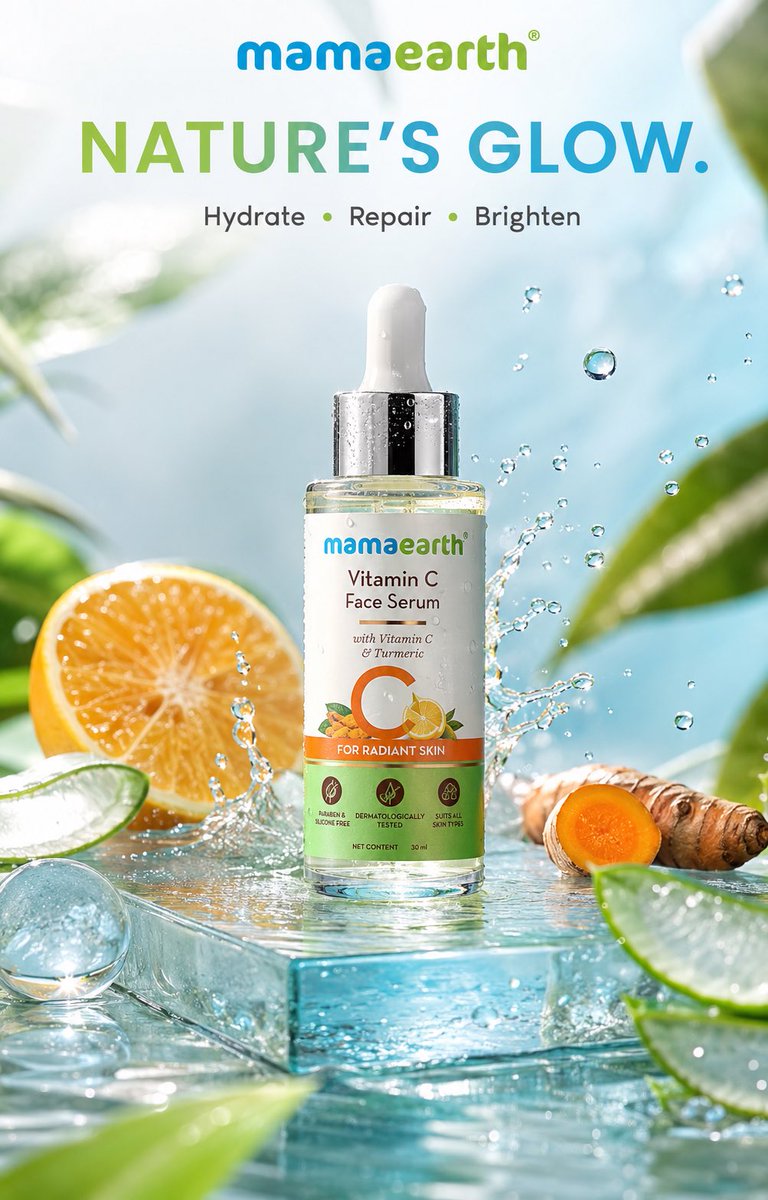 Crafting a Premium Social Media Campaign for Mamaearth Serum