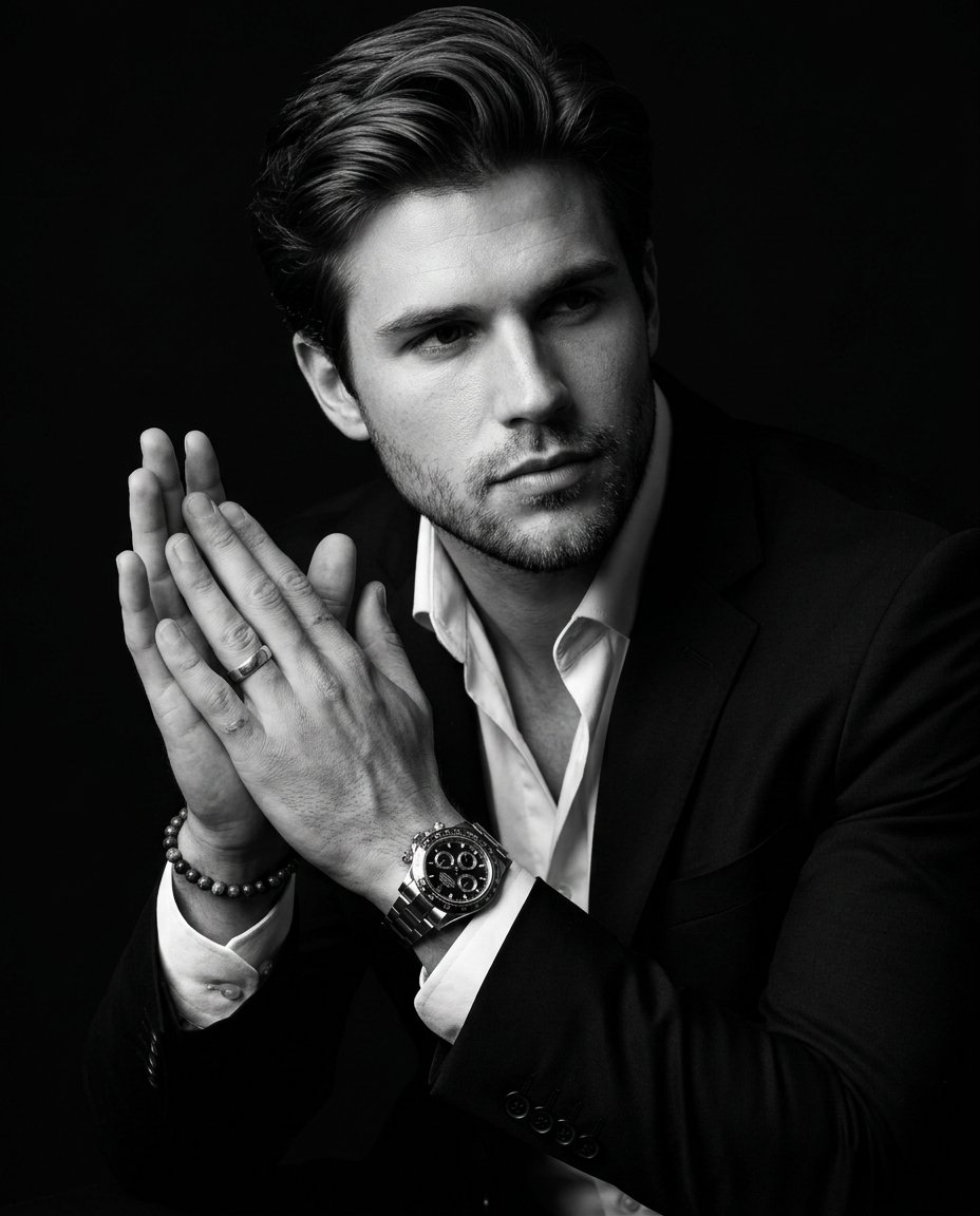 Cinematic Chiaroscuro Portrait in Ultra-High Definition