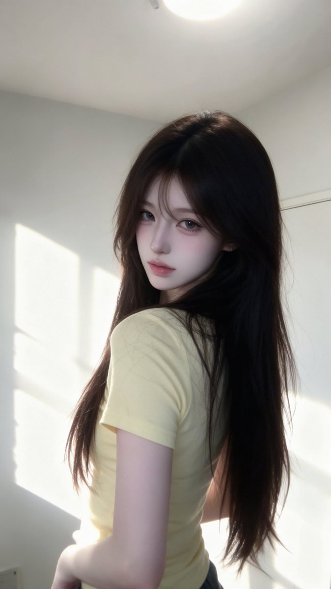 Capturing Natural Beauty: A 19-Year-Old Girl's Authentic Moments