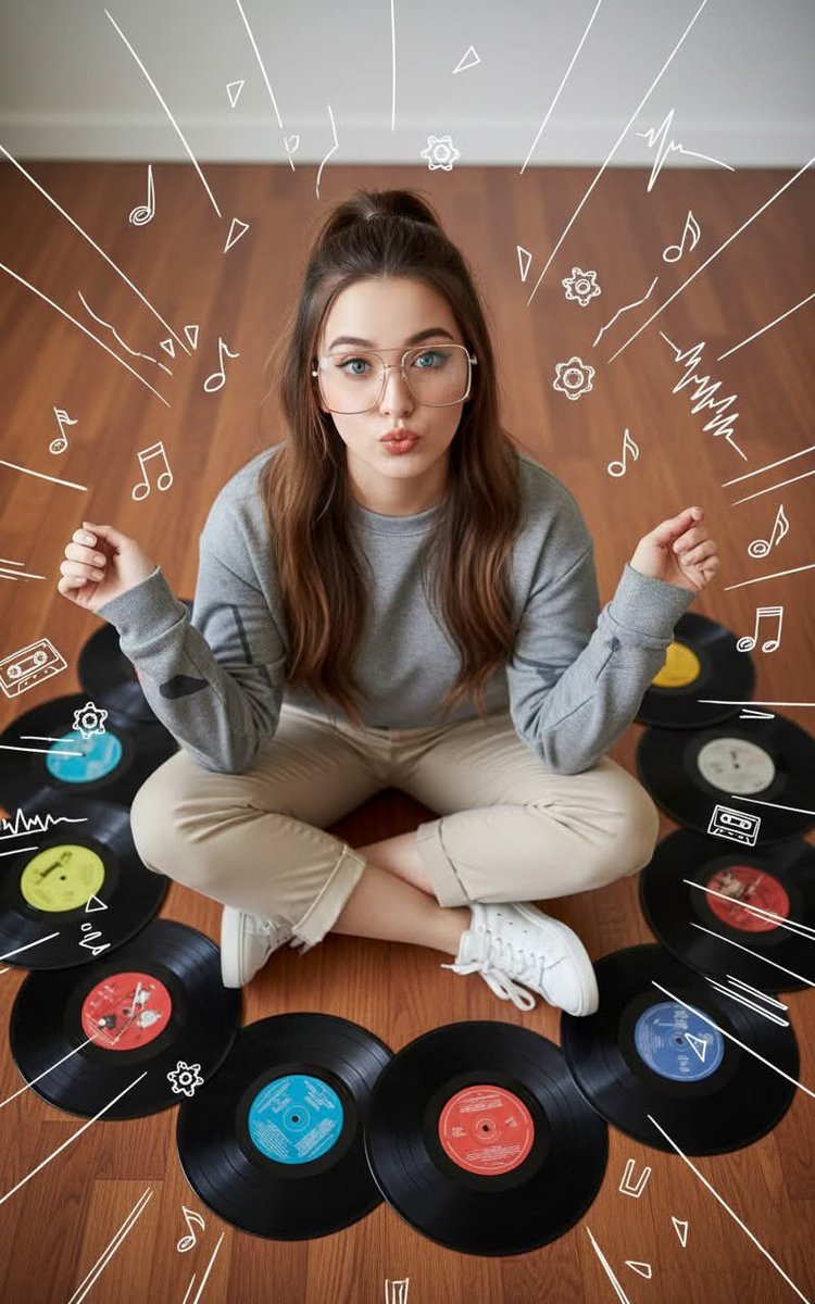 Melody in Motion: A Vinyl Dream