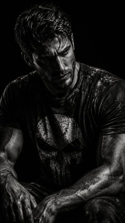 Grit and Shadow: A Portrait of Power