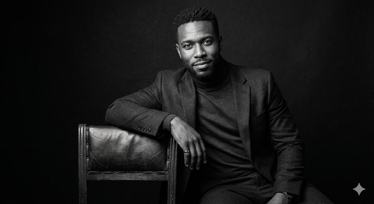 Timeless Monochrome Portrait with Dramatic Chiaroscuro Lighting
