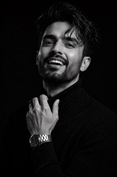 Cinematic Elegance in Monochrome