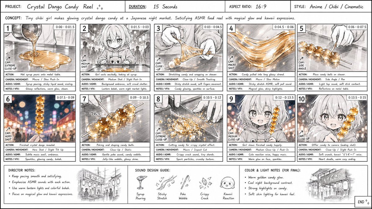 Magical Moments in Anime: Creating Crystal Dango