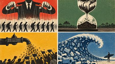 Algorithmic Overseer Harvests User Data in Victorian Plantation