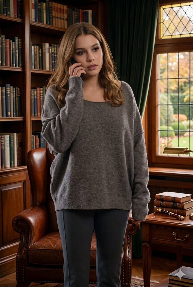 Contemplation in a Timeless Library Setting
