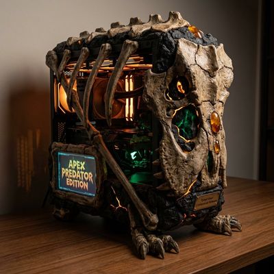 Dinosaur-Inspired PC Case: T-Rex Meets Tech