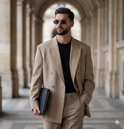 Confident Elegance in Urban Style