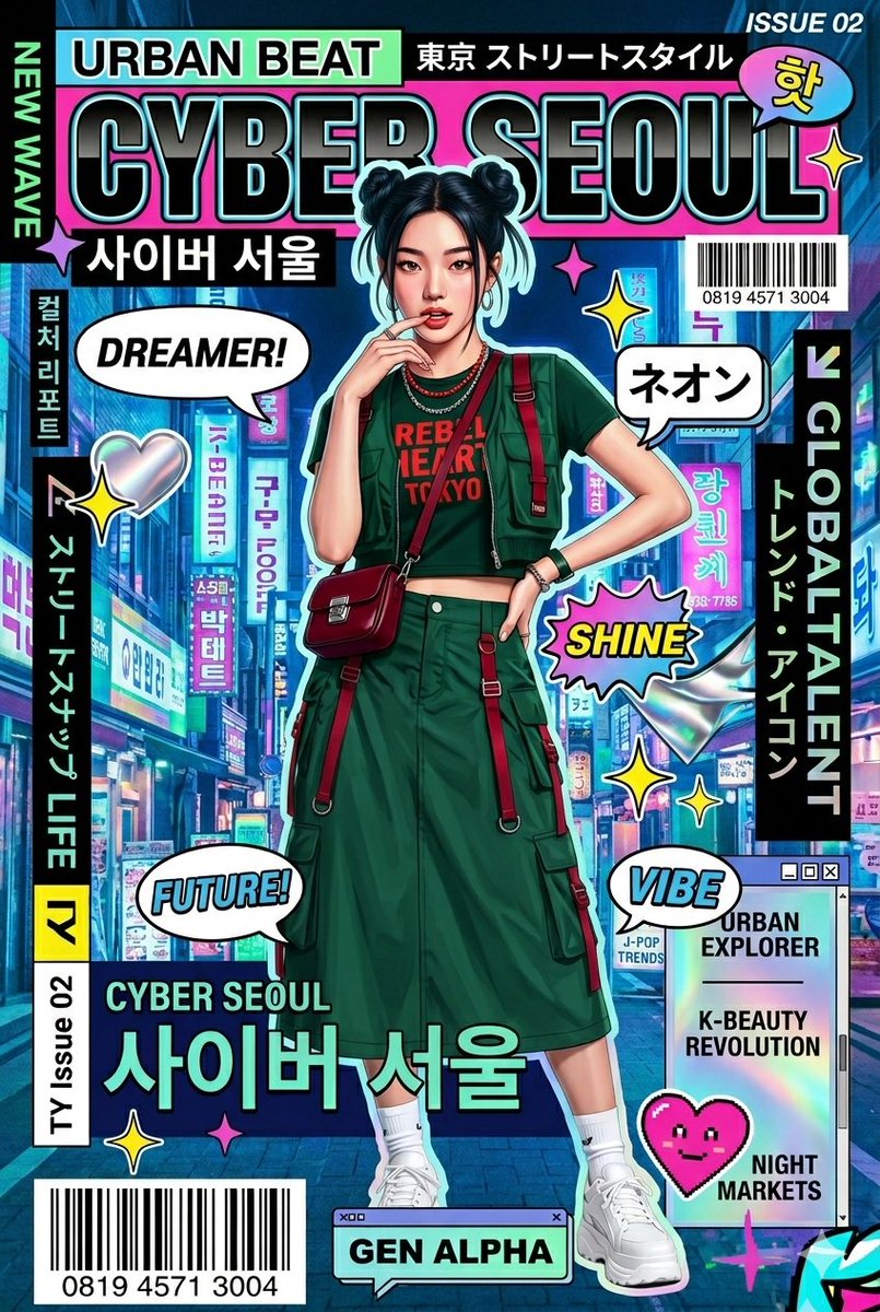 Cyber Seoul: The Pulse of Futuristic Fashion