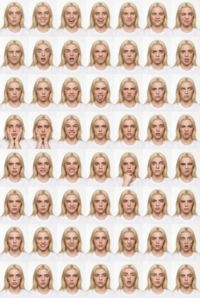 48 Faces, 1 Identity: A Studio Expression Showcase