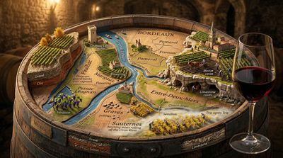 Terroir in Miniature: Wine Map Diorama
