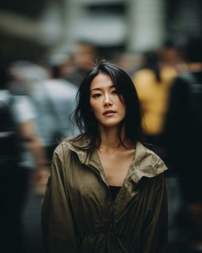 Urban Elegance: Stillness Amid the City Rush