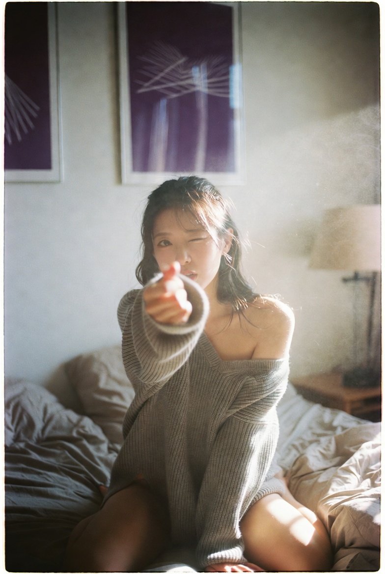 Cinematic Charm: K-Pop Aesthetic in Vintage Elegance